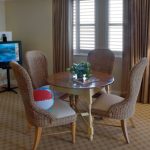 Breakers Hotel Suite with Table in Ocean City, MD
