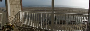 Oceanfront Balcony on the Boardwalk in Ocean City, MD